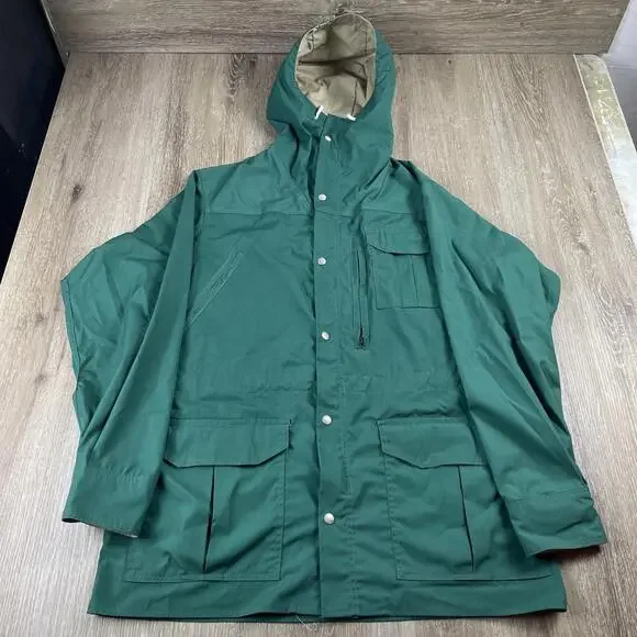 VTG 1980’s Holubar Waterproof Parka Jacket Green Men's Large Pristine Condition!